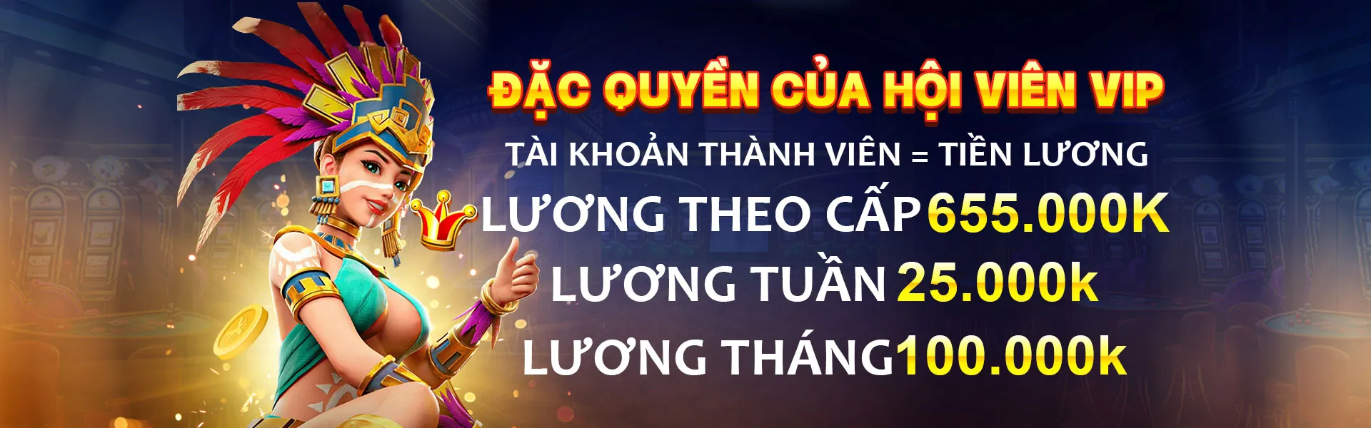 Hình ảnh Hero của VSWIN Casino 2026, sòng bạc trực tuyến hàng đầu với ưu đãi khủng